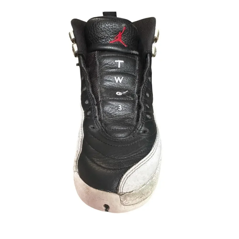 Air Jordan 12 Retro GS “Playoff” 2022 Size 5Y Black White Red